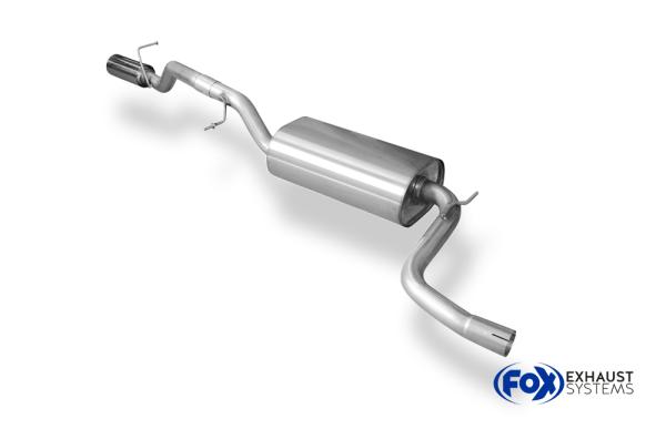 Endschalldämpfer - 1x90 Typ 13 passend für: Ford C-Max C-Max I (2003-2007)